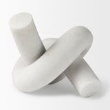 Otto Granite Resin Large Knot Sculpture Decorative Object from Mercana - Luna Furniture