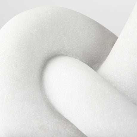 Otto Granite Resin Large Knot Sculpture Decorative Object from Mercana - Luna Furniture