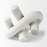 Otto Granite Resin Large Knot Sculpture Decorative Object from Mercana - Luna Furniture