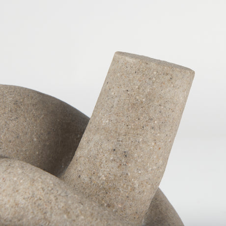 Otto Sandstone Resin Small Knot Sculpture Decorative Object from Mercana - Luna Furniture