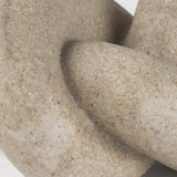 Otto Sandstone Resin Small Knot Sculpture Decorative Object from Mercana - Luna Furniture