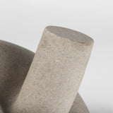 Otto Sandstone Resin Large Knot Sculpture Decorative Object from Mercana - Luna Furniture