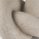 Otto Sandstone Resin Large Knot Sculpture Decorative Object from Mercana - Luna Furniture