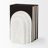 Empire Granite Resin Arc Book End Set from Mercana - Luna Furniture