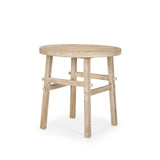 Rosie Large Blonde Wood End Table from Mercana - Luna Furniture