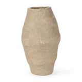 Rundal Small Gray Paper Mache Vase from Mercana - Luna Furniture