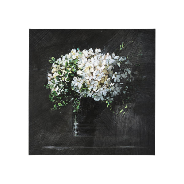 Still life flowers I by Mercana Studio a Hand Embellished Textured Canvas