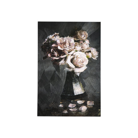 Still life flowers IV by Mercana Studio a Hand Embellished Textured Canvas from Mercana - Luna Furniture