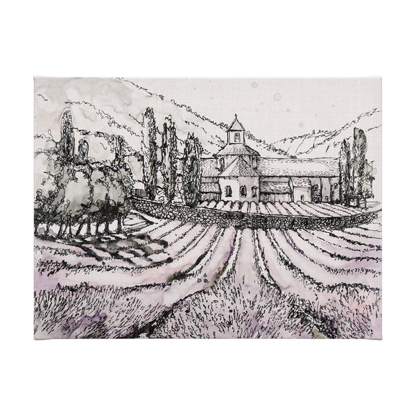 Travel memories II by Mercana Studio a Hand Embellished Textured Canvas