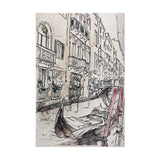 Travel Memories V by Mercana Studio a Hand Embellished Textured Canvas from Mercana - Luna Furniture