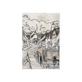 Travel memories VI by Mercana Studio a Hand Embellished Textured Canvas from Mercana - Luna Furniture