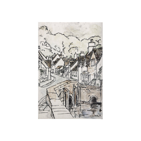 Travel memories VI by Mercana Studio a Hand Embellished Textured Canvas from Mercana - Luna Furniture