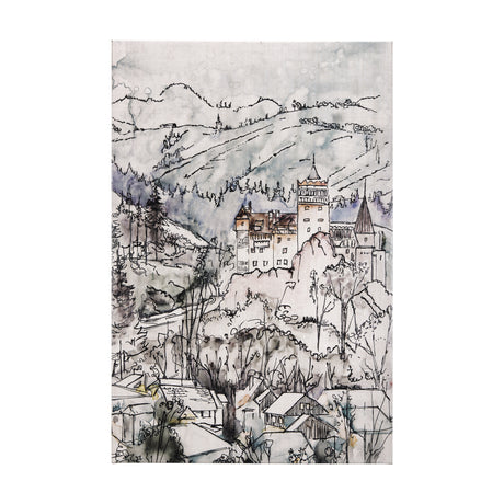 Travel Memories VII by Mercana Studio a Hand Embellished Textured Canvas from Mercana - Luna Furniture