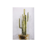 cactus II by Mercana Studio a Hand Embellished Textured Canvas from Mercana - Luna Furniture