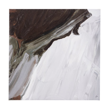 Harmonic V by Mercana Studio a Hand Embellished Textured Canvas from Mercana - Luna Furniture