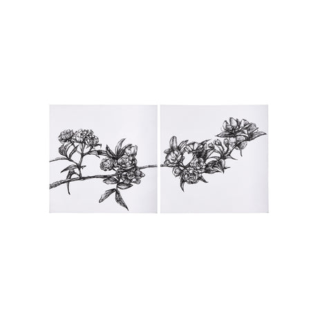 Cherry Blossom I by Mercana Studio a Hand Embellished Textured Canvas from Mercana - Luna Furniture