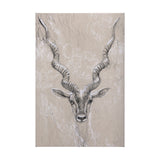 Sketch of animal III (Antelope) by Mercana Studio a Hand Embellished Textured Canvas from Mercana - Luna Furniture