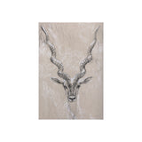 Sketch of animal III (Antelope) by Mercana Studio a Hand Embellished Textured Canvas from Mercana - Luna Furniture