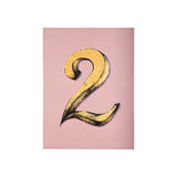 Numbers II by Mercana Studio a Hand Embellished Textured Canvas from Mercana - Luna Furniture