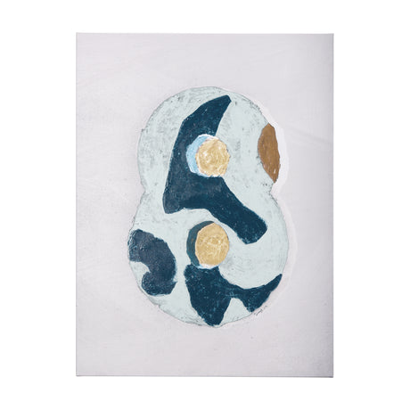 Numbers VIII by Mercana Studio a Hand Embellished Textured Canvas from Mercana - Luna Furniture