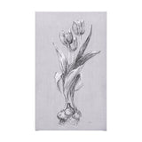 Botanical sketches I (Grey) by Mercana Studio a Hand Embellished Textured Canvas from Mercana - Luna Furniture