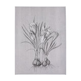 Botanical sketches V (Grey) by Mercana Studio a Hand Embellished Textured Canvas from Mercana - Luna Furniture