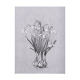 Botanical sketches VI (Grey) by Mercana Studio a Hand Embellished Textured Canvas from Mercana - Luna Furniture