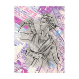 Graffiti sculpture I by Mercana Studio a Hand Embellished Textured Canvas from Mercana - Luna Furniture