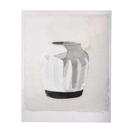 Vessel II by Mercana Studio a Hand Embellished Textured Canvas from Mercana - Luna Furniture
