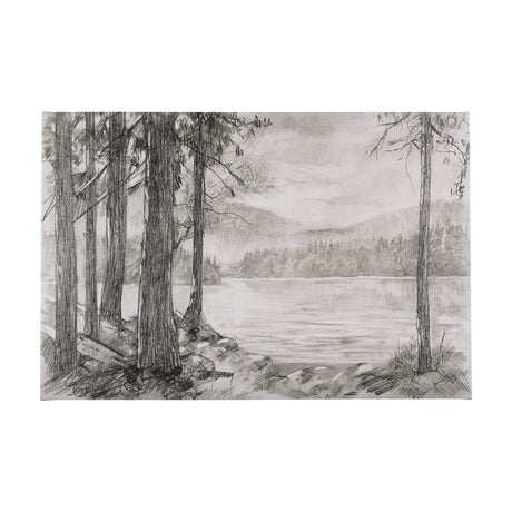 West Coast Chronicles I by Mercana Studio a Hand Embellished Textured Canvas from Mercana - Luna Furniture
