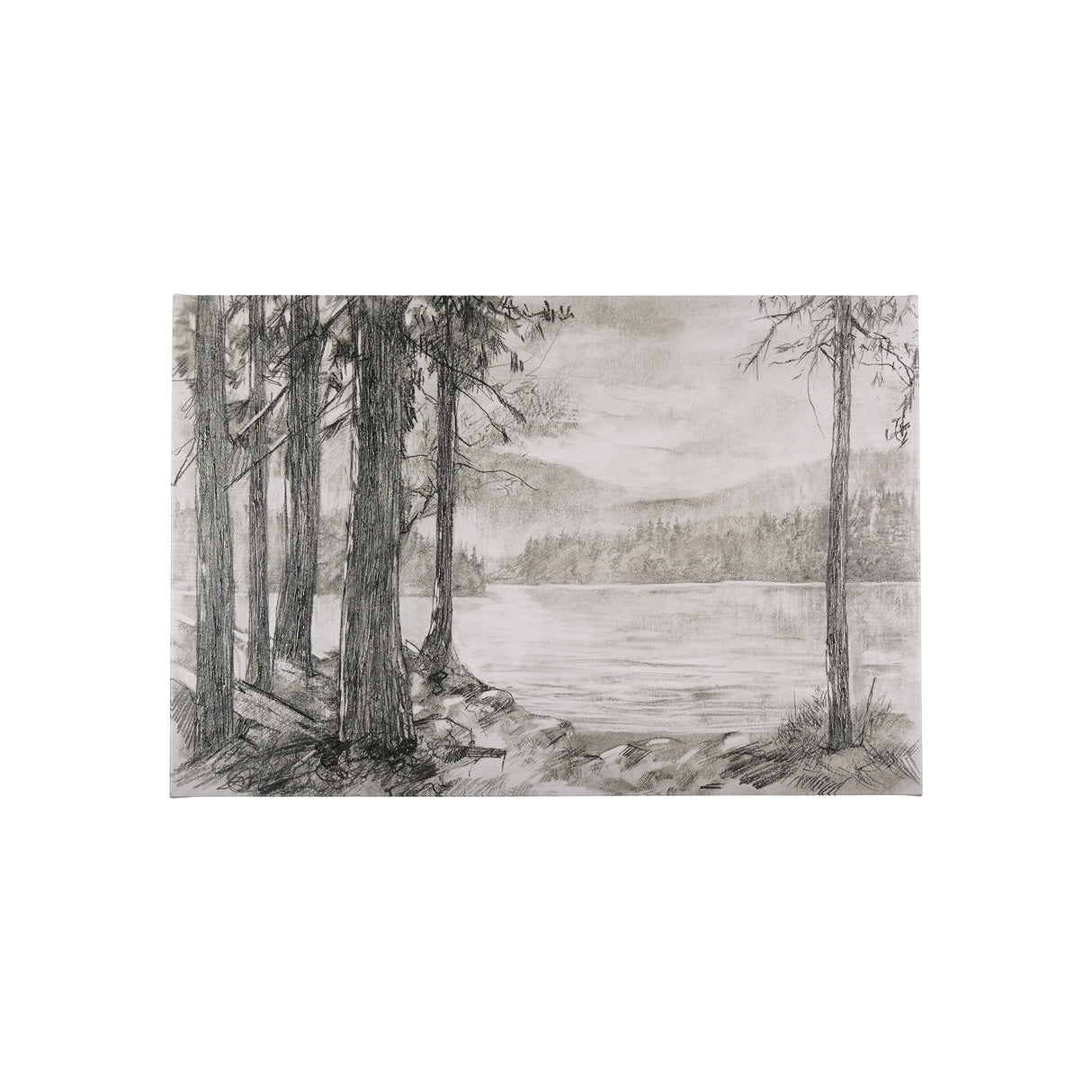 West Coast Chronicles I by Mercana Studio a Hand Embellished Textured Canvas from Mercana - Luna Furniture