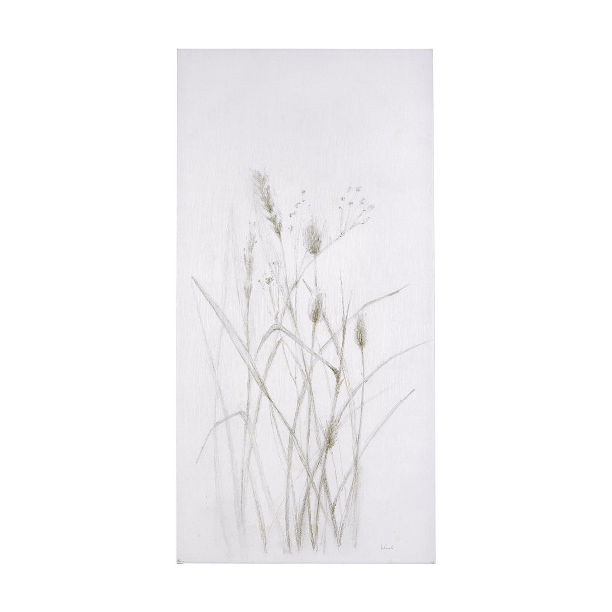 Growing Along The River I by Mercana Studio a Hand Embellished Textured Canvas from Mercana - Luna Furniture