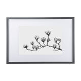 Magnolia II by Mercana Studio a Hand Embellished Textured Framed Art Print Matted under Glass from Mercana - Luna Furniture