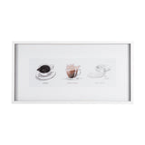Coffee Cat by Mercana Studio a Framed Art Print Matted under Glass from Mercana - Luna Furniture