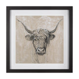 Sketch of Animal VIII by Mercana Studio Hand Embellished Framed Art Print Matted under Glass from Mercana - Luna Furniture