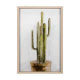 Arid Solitude II by Mercana Studio a Hand Embellished Textured Framed Art Print Matted under Glass from Mercana - Luna Furniture
