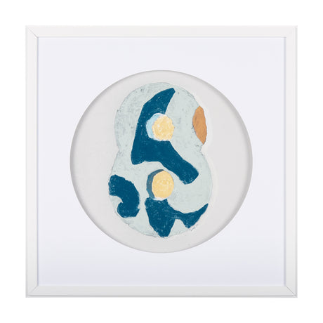 Numbers VIII by Mercana Studio a Hand Embellished Textured Framed Art Print Matted under Glass from Mercana - Luna Furniture