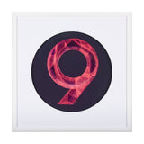 Numbers IX by Mercana Studio a Hand Embellished Textured Framed Art Print Matted under Glass from Mercana - Luna Furniture