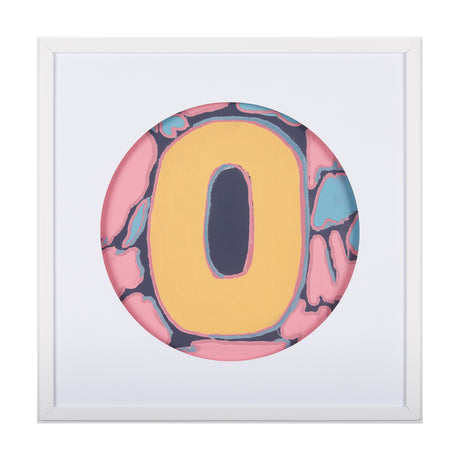 Numbers X by Mercana Studio a Hand Embellished Textured Framed Art Print Matted under Glass from Mercana - Luna Furniture