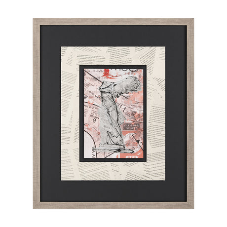 Graffiti Sculpture IV by Mercana Studio Hand Embellished Textured Framed Art Print Matted under Glas from Mercana - Luna Furniture