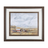 Farmland View I by Mercana Studio a Hand Embellished Textured Framed Art Print from Mercana - Luna Furniture