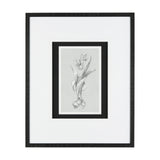 Botanical sketches I (Grey) by Mercana Studio Hand Embellished Framed Art Print Matted under Glass from Mercana - Luna Furniture