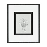 Botanical sketches VI (Grey) by Mercana Studio Hand Embellished Framed Art Print Matted under Glass from Mercana - Luna Furniture