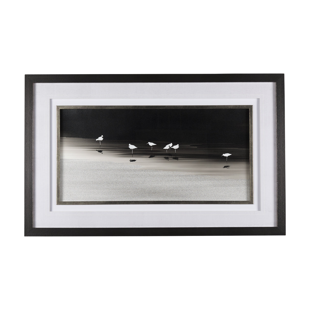 Social by Mercana Studio a Hand Embellished Textured Framed Photo Art Print Matted under Glass from Mercana - Luna Furniture