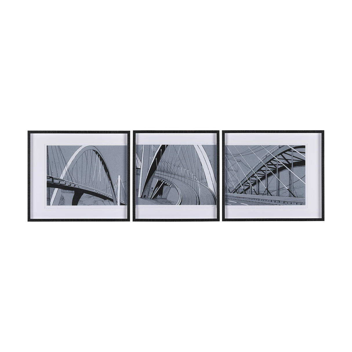 Bridge I by Mercana Studio a Framed Photo Art Print Matted under Glass from Mercana - Luna Furniture