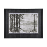 West coast chronicles I by Mercana Studio Hand Embellished Framed Art Print Matted under Glass from Mercana - Luna Furniture