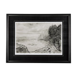 West coast chronicles II by Mercana Studio Hand Embellished Framed Art Print Matted under Glass from Mercana - Luna Furniture