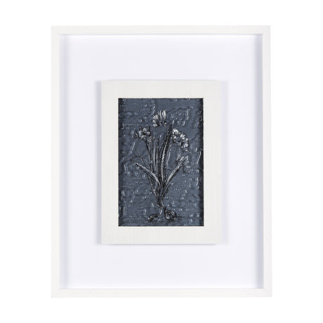Botanical sketches III (Blue) by Mercana Studio Hand Embellished Framed Art Print Matted under Glass from Mercana - Luna Furniture