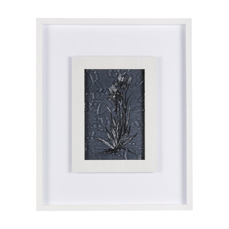 Botanical sketches IV (Blue) by Mercana Studio Hand Embellished Framed Art Print Matted under Glass from Mercana - Luna Furniture