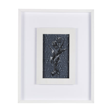 Botanical sketches I (Blue) by Mercana Studio Hand Embellished Framed Art Print Matted under Glass from Mercana - Luna Furniture